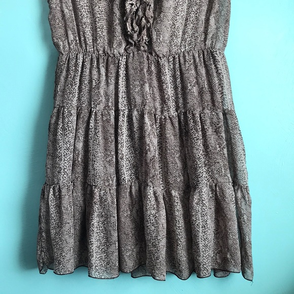 Bebe Snake Python Sheer Dress - Picture 4 of 7